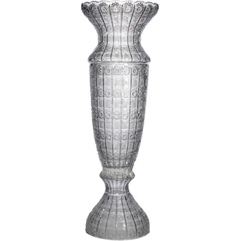 Váza Broušená velká váza Bohemia Crystal 82C28/999mm. Klasický brus 500 PK.