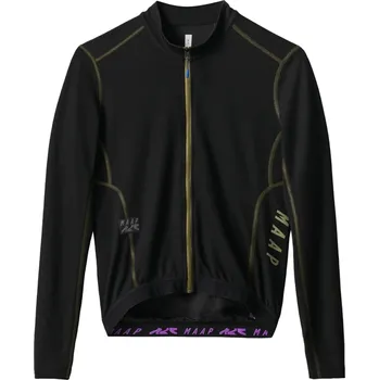 cyklistický dres MAAP Alt_Road LS Jersey 2.0 - Black XL