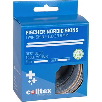 Běžky Colltex Fischer Nordic Skins Twin Skin 410 x 13.6 mm - 100% Mohair 41