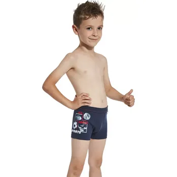 Chlapecké oblečení Boxerky pro malé sportovce Cornette Kids Sport 2 navy velikost 110/116