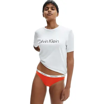 Kalhotky Kalhotky Calvin Klein Carousel QD3588E červeno-orange velikost L-42/44