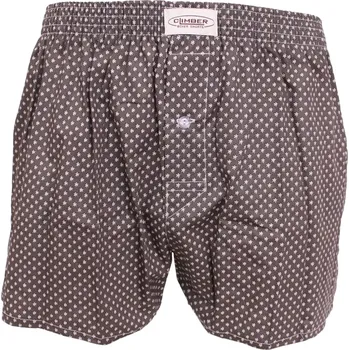 Trenýrky Pánské popelínové trenýrky Climber 3100C85 kopretina olivová velikost XXL-58/60