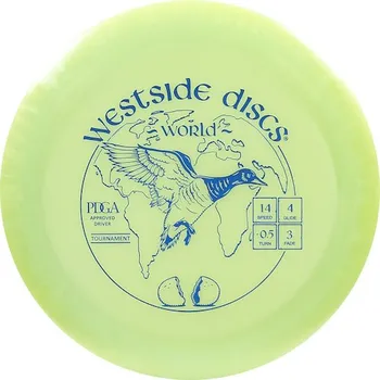 Disc golf Westside Discs WORLD Tournament Barva: Žlutá, Váha: 173 g
