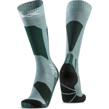 Pánské termo ponožky X-Socks Ski Discover OTC Women - sage green/english lawn