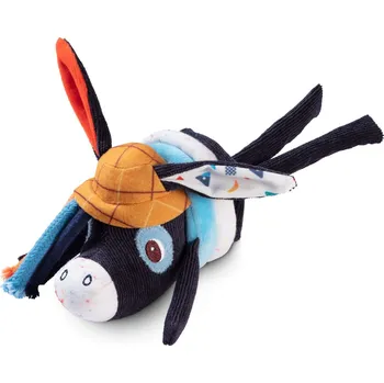 plyšák Lilliputiens - oslík Ignác - vibrační hračka