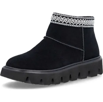 Dámské kozačky Dámská kotníková obuv RIEKER W2074-00 černá W5 39