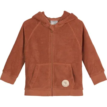 Chlapecká mikina Lassig Terry Jacket - rust 62-68