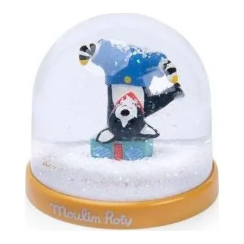 Dekorace do dětského pokoje Moulin Roty Snow globe Puce & Pilou