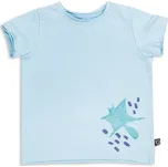 Wouki Dětské triko KAERU - blue sugar glider