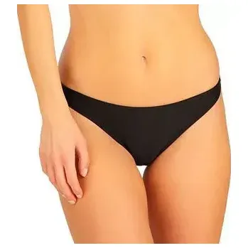 Dámské plavky Černé dámské plavkové kalhotky Jolidon FJD76 velikost M