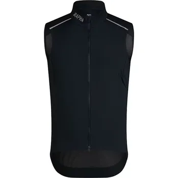 Cyklistická vesta Rapha Men's Pro Team Gilet II - Black/Silver L