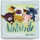 Lilliputiens - textilní knížka - mláďátka