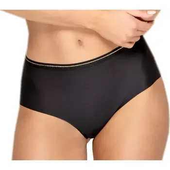 Kalhotky Klasické středně vysoké kalhotky pro ženy Timo 111826 černé velikost 75