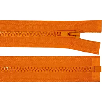Zip Zip kostěný bundový šíře 5 mm, délka 45 cm - oranžový