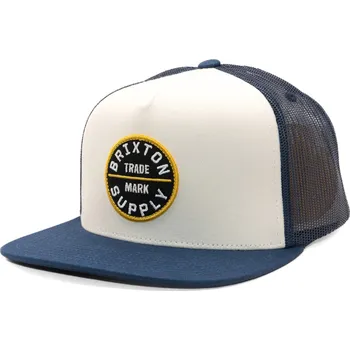 Kšiltovka Kšiltovka Brixton - Oath Mp Trucker Hat - Mood Indigo/Off White/Mood Ind