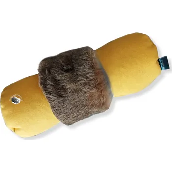 tréninková pomůcka pro psa Bracco Dummy Pro Teacher s kožešinou Žlutá Váha: 250g