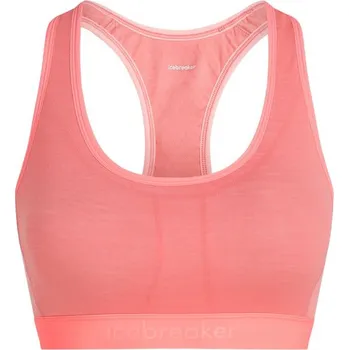 Podprsenka ICEBREAKER Wmns 125 ZoneKnit Racerback Bra, Acid Pink (vzorek) velikost: S