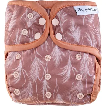 látková plena Avo+cado Avo&Cado Explorer Cover - jednovelikostní PUL svrchní kalhotky, vzor PAMPASGRAS