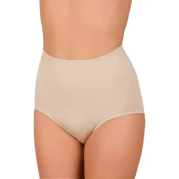 Kalhotky Dámské vyšší antibakteriální bezešvé kalhotky vzor 06-42 Hanna Style Barva/Velikost: tělová / M/L