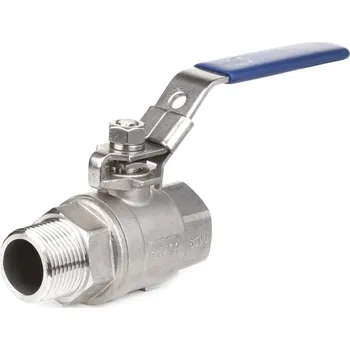 Instalatérský materiál Kohout kulový - typ 300FI - 1.4408: 1"