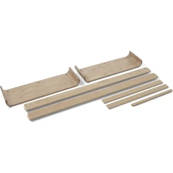 Příslušenství pro dětskou postel a kolébku Flexa Junior bed extension set 150x70 Oak Clear lacq. For baby bed