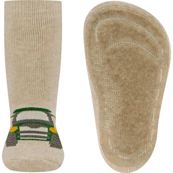 Ewers Stoppersocken SoftStep Trecker - dkl beige mel