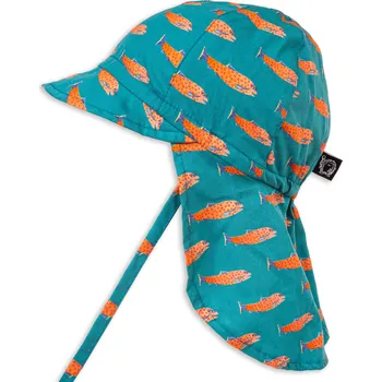 Klobouk Wouki Dětský klobouk MAHANA - turquoise fish