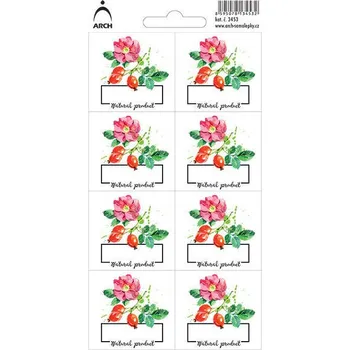 Speciální papír Samolepky etikety - Šípky