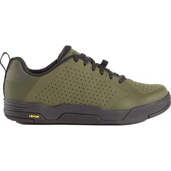 Pánské cyklistické tretry Bontrager Flatline Mountain Bike Shoe - olive grey/black 43