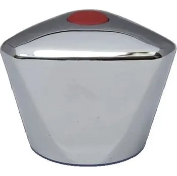 Vodovodní baterie Myjava Rukojeť k vod. bateriím, tisícihran, červená, U4/735C