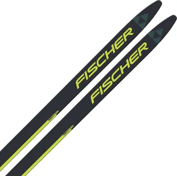 Běžecké lyžování Fischer Twin Skin Pro Jr Mounted + Race Jr Classic IFP - black/yellow