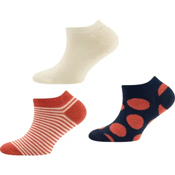 Ewers Sneaker 3er Pack Ringel/Punkte - 0002