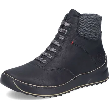 Dámské kozačky Dámská kotníková obuv RIEKER 51553-00 černá W5 38