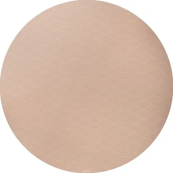 Podložka pod nábytek Eeveve Round splash mat - Rainbow - Mocha