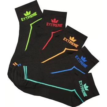 Pánské ponožky Ponožky Gapo Fit Extreme černá velikost 26-27