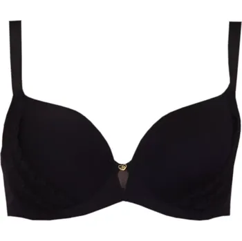 Podprsenka Jemně vyztužená podprsenka s krajkou Leilieve Lovely M7402 černá velikost 80E