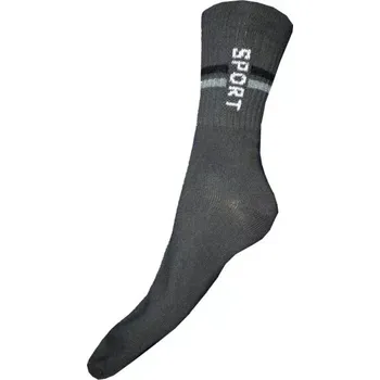 Dámské ponožky Ponožky DVJ Sport šedá velikost 38-39