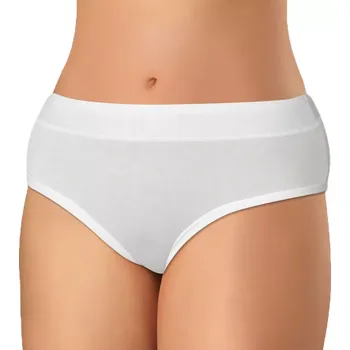 Kalhotky Dámské kalhotky s bambusem Andrie PS 1022 bílá velikost XXL-50/52