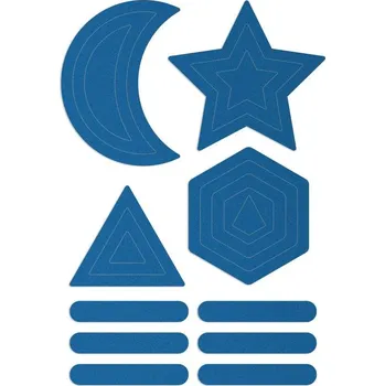 Reflective Berlin Reflective Stickies - Matrjoschka - blue uni