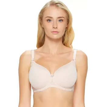 Dámské spodní prádlo Jemně vyztužená podprsenka Miss Fabio Edit silver pink velikost 80E