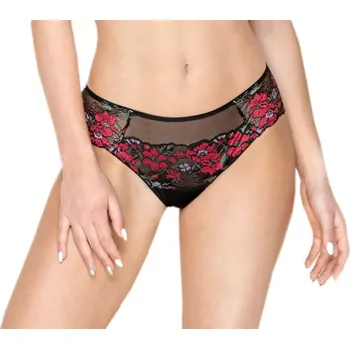 Kalhotky Dámské sexy brazilky Flamenco Timo 102817 černé velikost 75