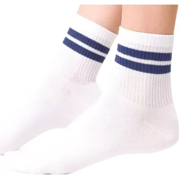 Dámské ponožky Ponožky Steven 191026 bílo-jeans velikost 35-37