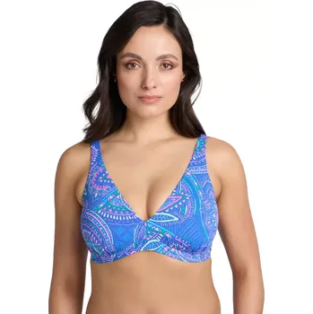 Dámské plavky Plavky lehce vyztužené vyšší kalhotky Triola 86266/92 modré velikost 80F