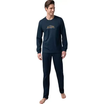 Pánské pyžamo Pyžamo pro muže s mladistvým potiskem Vamp! 17597 velikost XXL