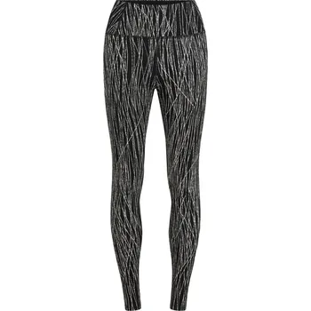 Dámské termo spodky ICEBREAKER Wmns 260 Vertex High Rise Leggings Delta, Black/Snow/J (vzorek) velikost: S
