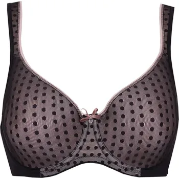 Podprsenka Půvabná jemně vyztužená podprsenka Timo 041797 černá velikost 75G