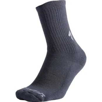 Pánské ponožky Specialized Merino Midweight Tall Sock - Cast Blue 40-42