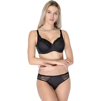 Podprsenka Černá kosticová podprsenka Timo 030765 velikost 70H