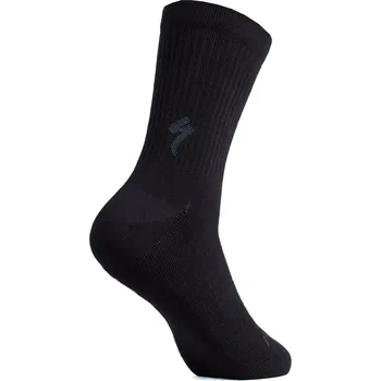 Pánské ponožky Specialized Cotton Tall Sock - black 43-45