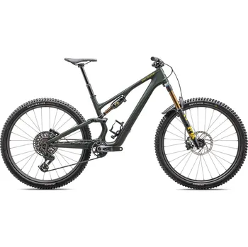 Horské kolo Specialized Stumpjumper 15 Pro - Satin Green Tint / Gunmetal / Satin Metallic Sulphur 2025, 27.5 2025, 27.5